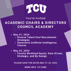 Academic Chairs & Directors Council Academy